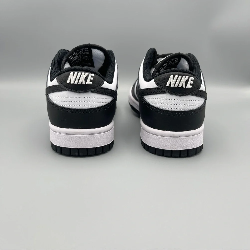 Nike Dunk Low Panda: Black & White Women's Edition Size 8 - Picture 6 of 13